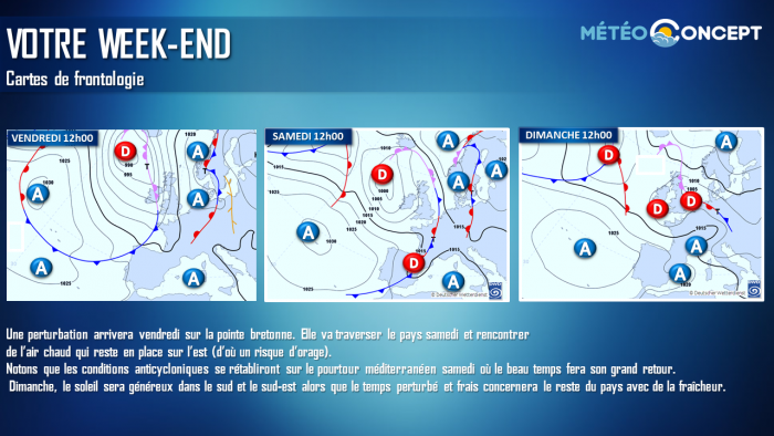 Illustration de l'actualité Le temps de votre fin de semaine...