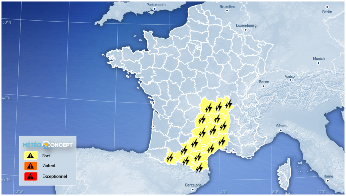 Illustration de l'actualité Orages attendus