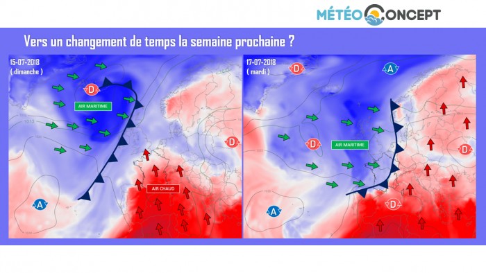 Illustration de l'actualité Changement de temps en vue