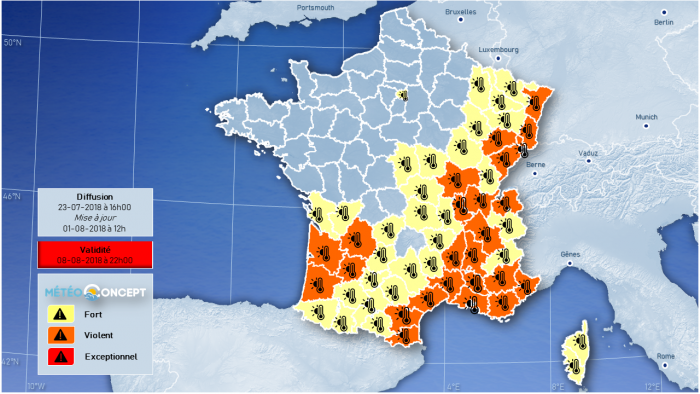 Illustration de l'actualité Canicule: chaleurs durables !