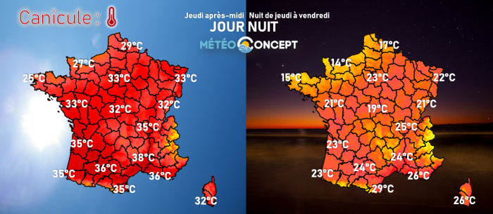 Illustration de l'actualité Canicule: ce n'est pas uniquement le jour !