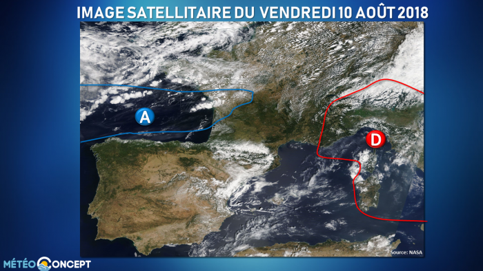 Illustration de l'actualité Observations et évolution sur le pays jusqu'à lundi