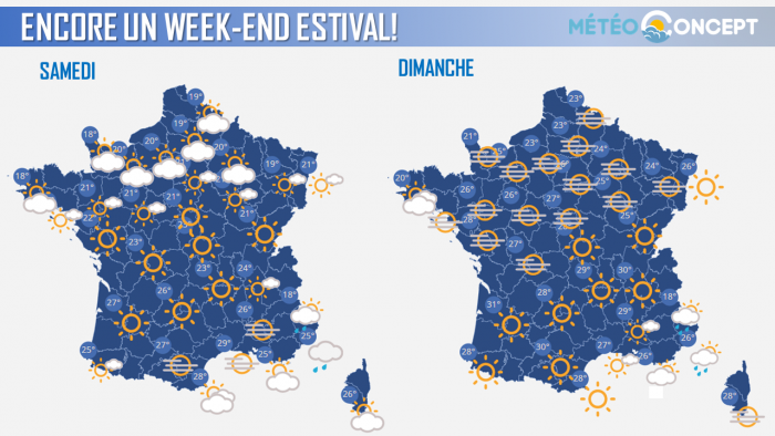 Illustration de l'actualité Encore un week-end estival!