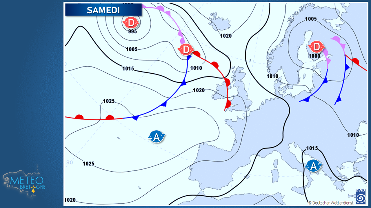 Illustration de l'actualité Cartes de frontologie pour samedi, dimanche et lundi