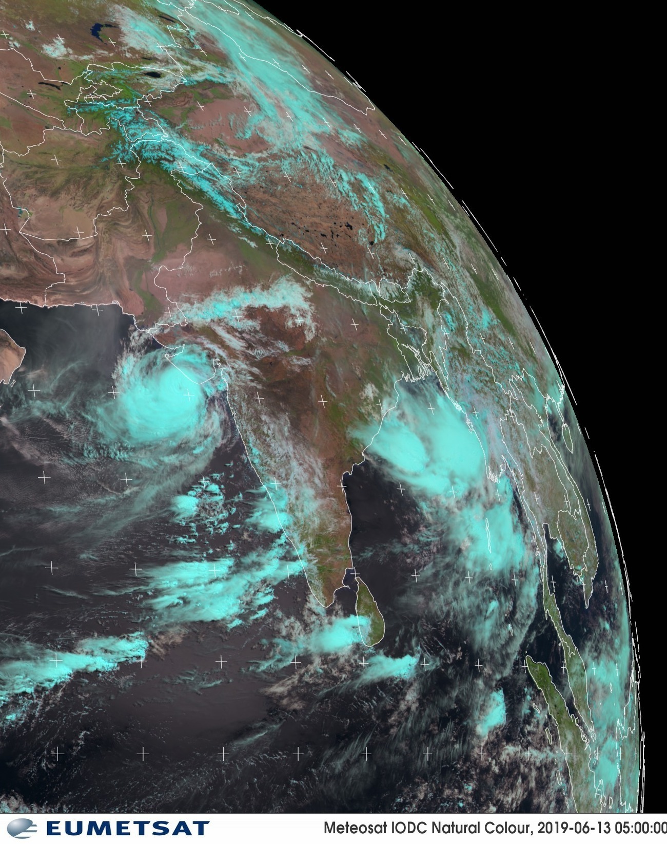 Illustration de l'actualité Un cyclone nommé Vayu touche le nord-ouest de l'Inde