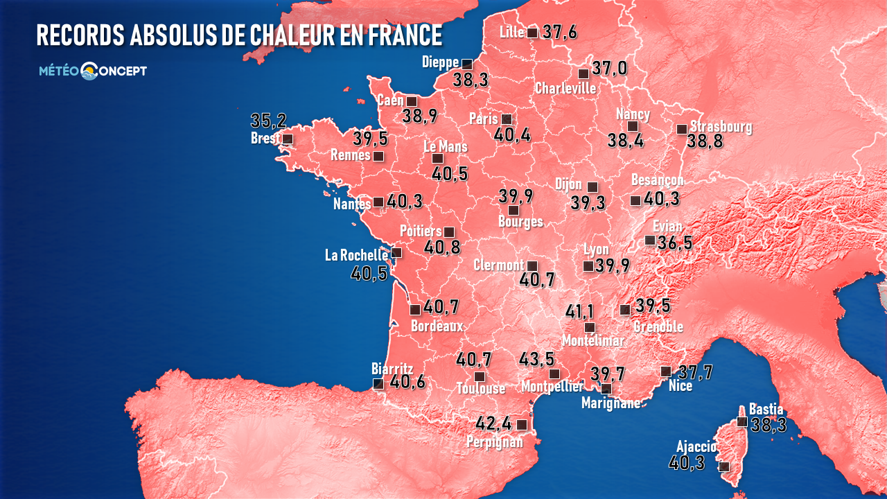 Illustration de l'actualité Canicule: une situation exceptionnelle et  inédite en France