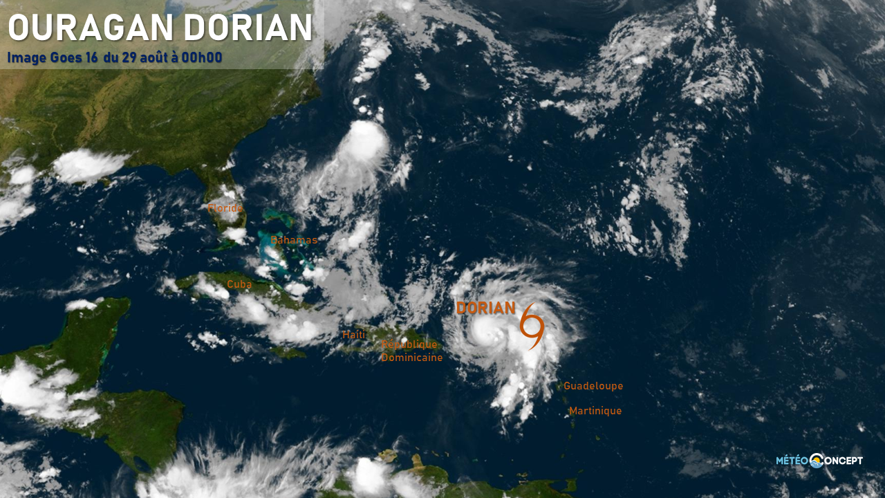 Illustration de l'actualité Dorian menace dangereusement  la Floride