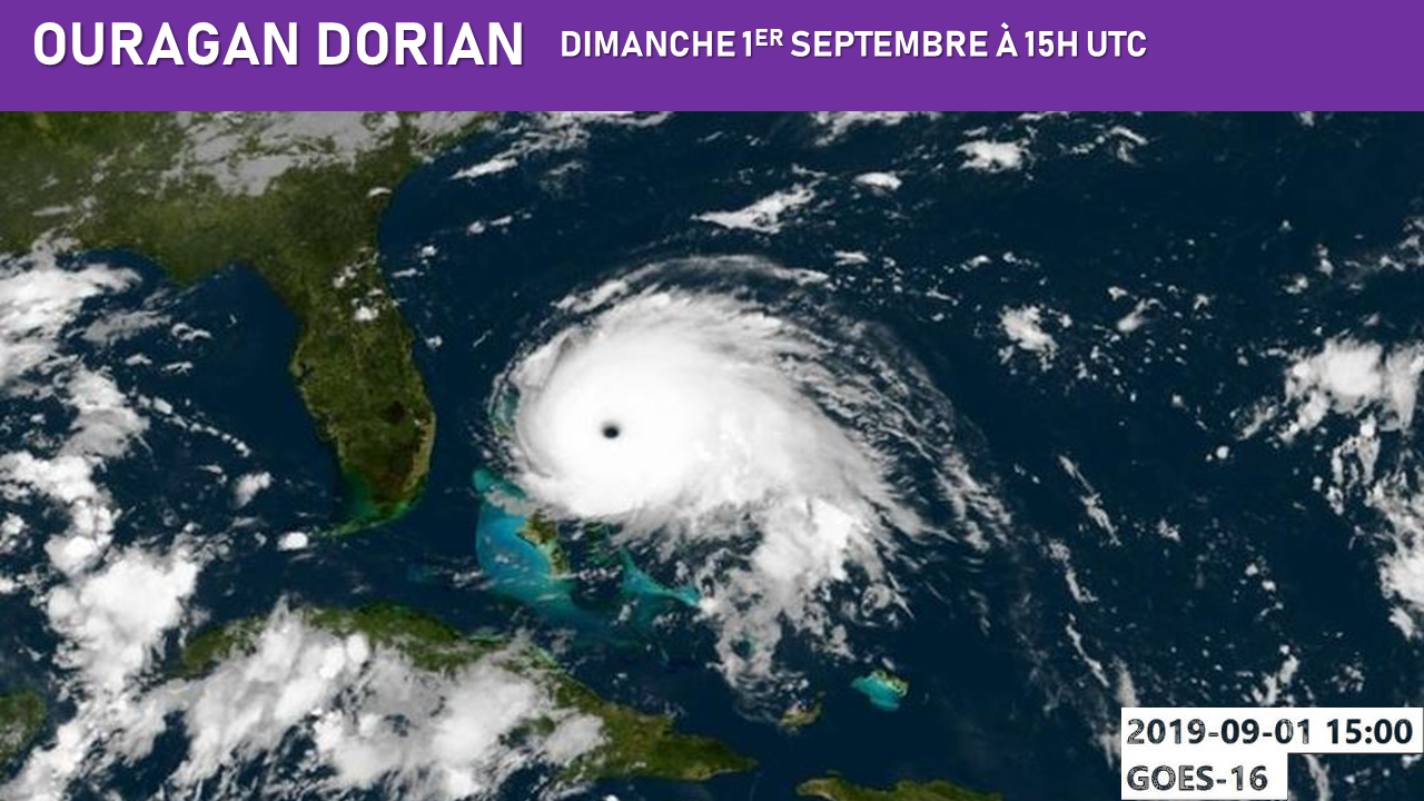 Illustration de l'actualité Dorian : une tournure catastrophique pour le nord de l'archipel des Bahamas