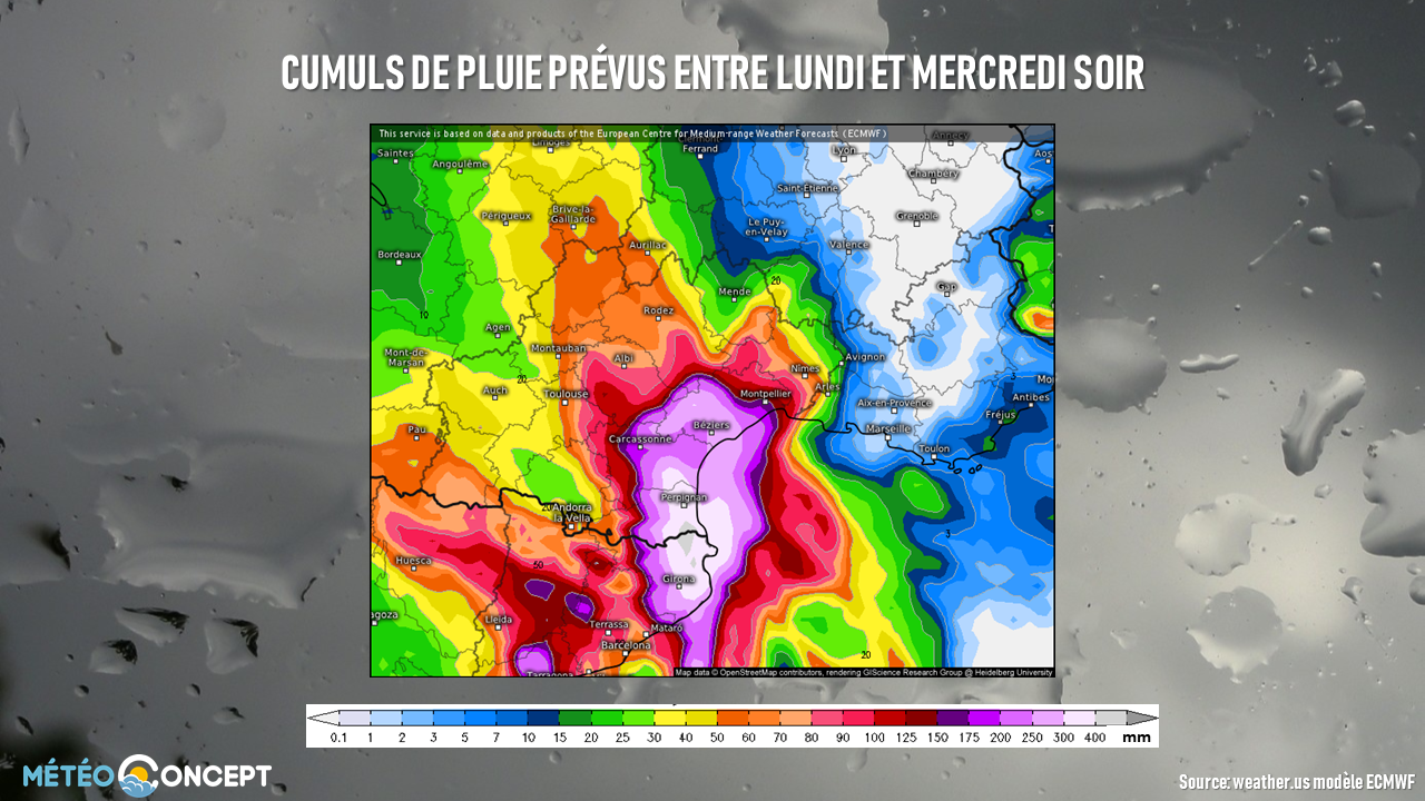 Illustration de l'actualité Des journées à hauts risques dans le sud mardi et mercredi