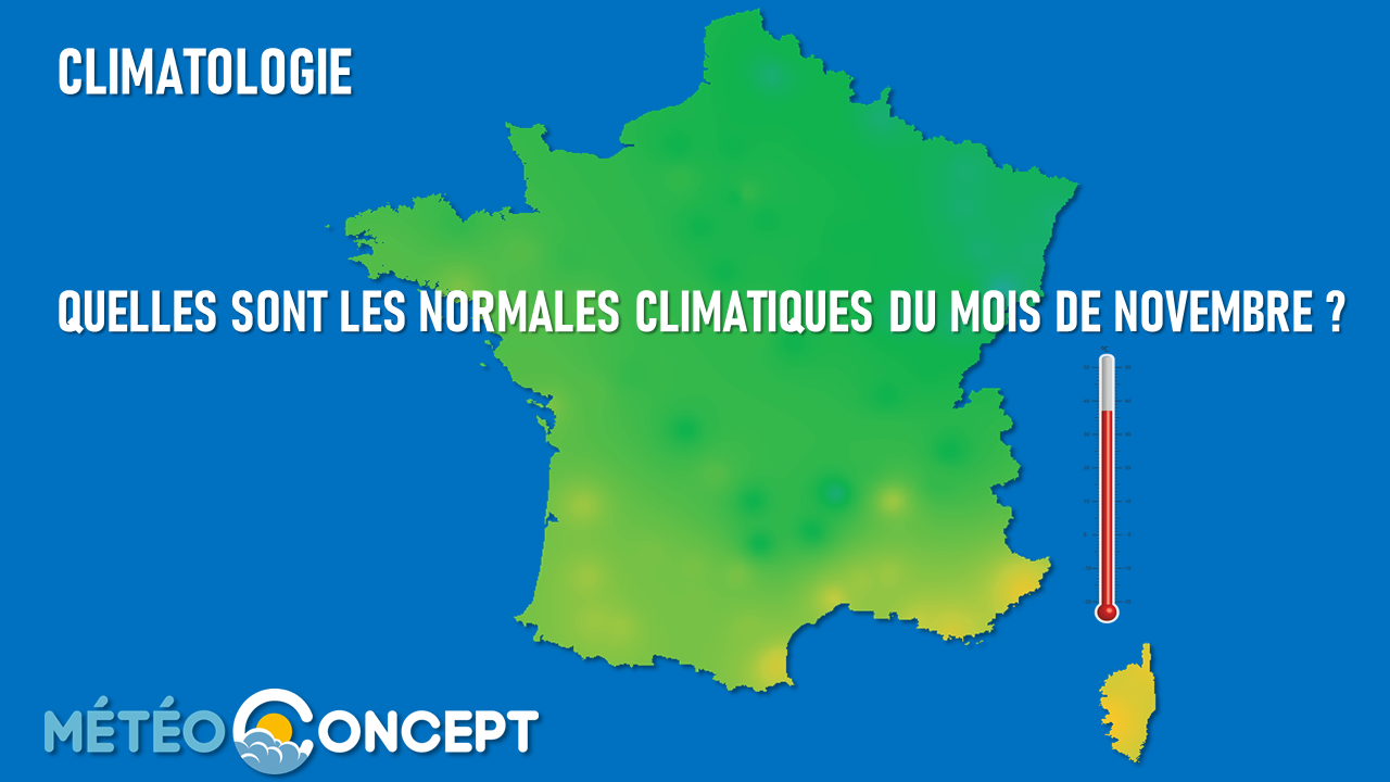 Illustration de l'actualité Quelles sont les normales climatiques en novembre ?