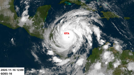 Illustration de l'actualité L'ouragan majeur Iota va frapper le Nicaragua ces prochaines heures !