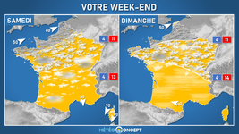 Illustration de l'actualité Tendance météo de votre week-end