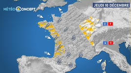 Illustration de l'actualité La météo de votre jeudi 10 décembre