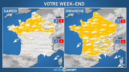 Illustration de l'actualité La météo de votre week-end du 9-10 janvier 2021