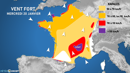 Illustration de l'actualité Vent fort ce mercredi