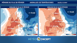 Illustration de l'actualité Grande douceur envisagée avant un début mars plus frais voire plus froid