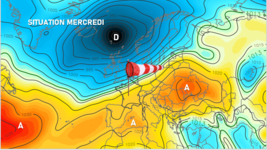 Illustration de l'actualité Surveillance vent fort en milieu de semaine prochaine
