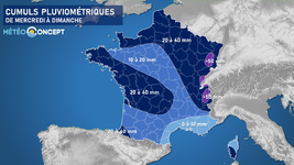 Illustration de l'actualité Quelques jours de pluies qui seront les bienvenus pour les sols