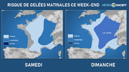 Illustration de l'actualité Des gelées matinales quasi généralisées ce week-end