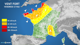 Illustration de l'actualité Vent fort ce vendredi