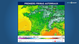 Illustration de l'actualité Températures minimales basses pour ce 22 septembre