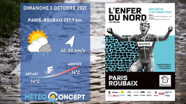 Illustration de l'actualité Quel temps pour Paris-Roubaix 2021 ?