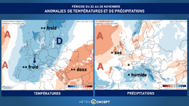 Illustration de l'actualité Ambiance devenant hivernale la semaine prochaine sur la France