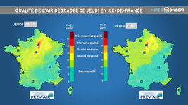 Illustration de l'actualité Qualité de l'air dégradée sur l'Île-de-France