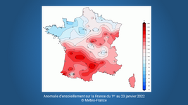 Illustration de l'actualité Ensoleillement très généreux au sud avec un record mensuel établi à Millau !