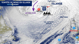 Illustration de l'actualité Conditions dantesques sur l'Islande ces prochaines heures !