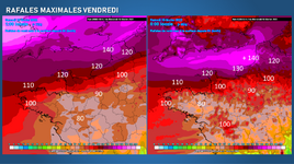 Illustration de l'actualité Dépression Eunice : avis de fort coup de vent à tempête pour vendredi de la Bretagne à la Normandie et aux Hauts-de-France