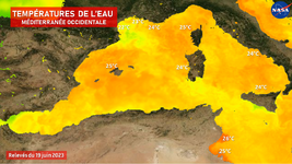 Illustration de l'actualité Le seuil des 25°C est atteint en  Méditerranée occidentale !